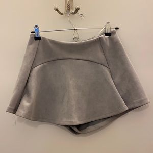 Velvet skort